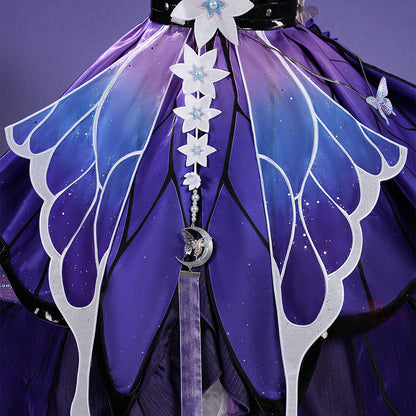 Gvavaya Game Cosplay HSR Cosplay Castorice Gossamer Flutter Splash Art Cosplay Costume