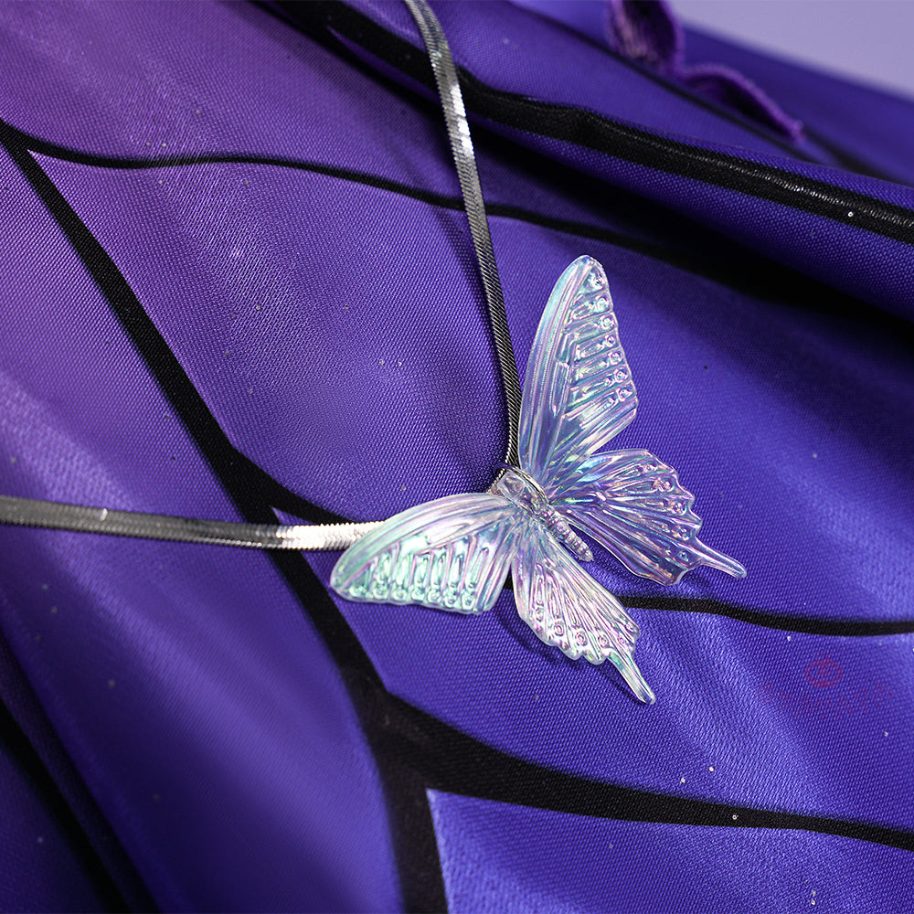 Gvavaya Game Cosplay HSR Cosplay Castorice Gossamer Flutter Splash Art Cosplay Costume