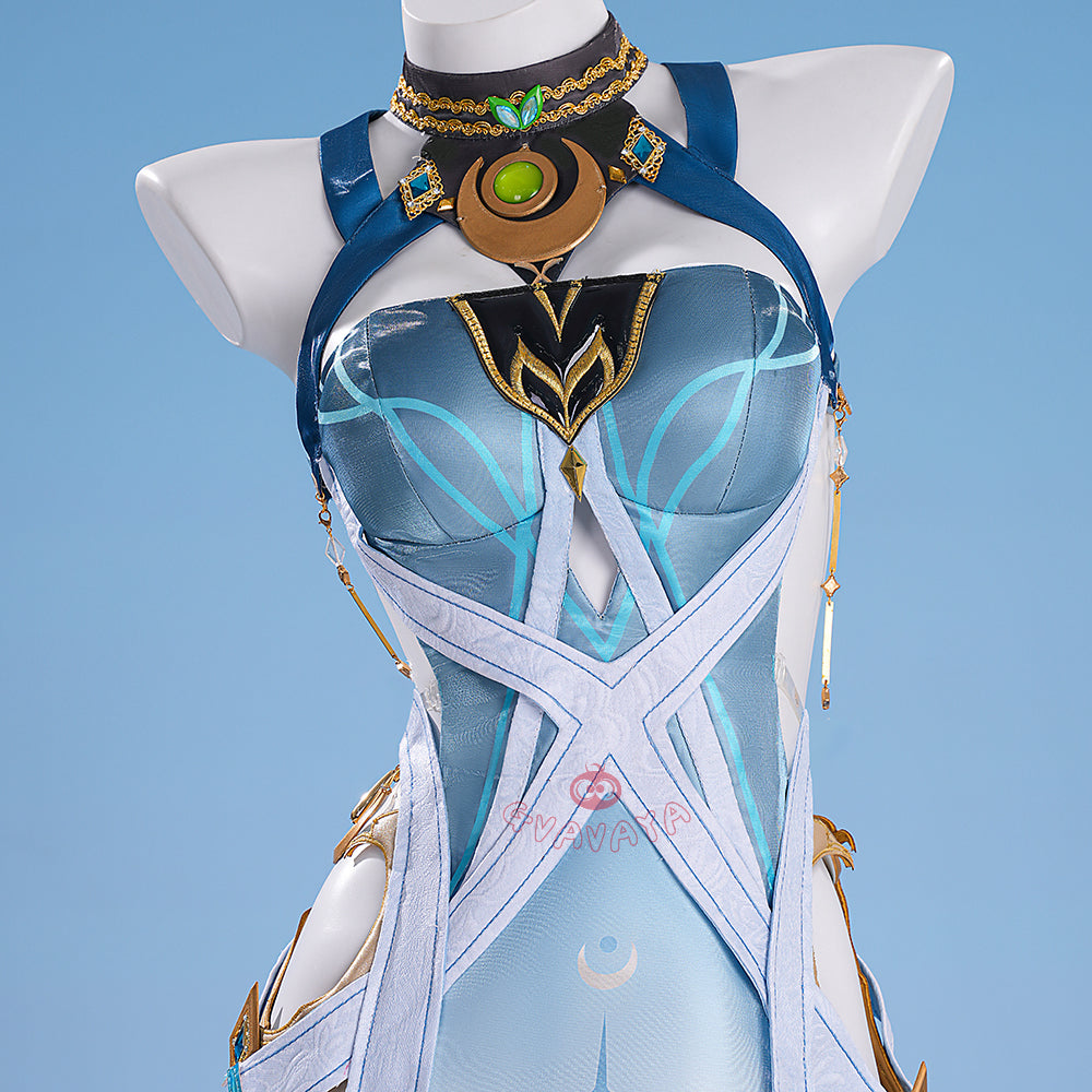 Gvavaya Game Cosplay Genshin Impact Cosplay Lauma Cosplay Costume