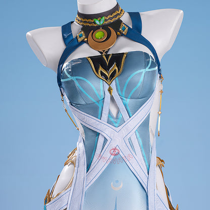 Gvavaya Game Cosplay Genshin Impact Cosplay Lauma Cosplay Costume