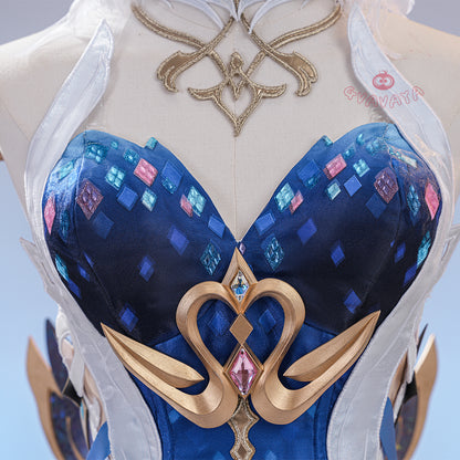 Gvavaya Game Cosplay Genshin Cosplay Genshin Odette Cosplay Costume