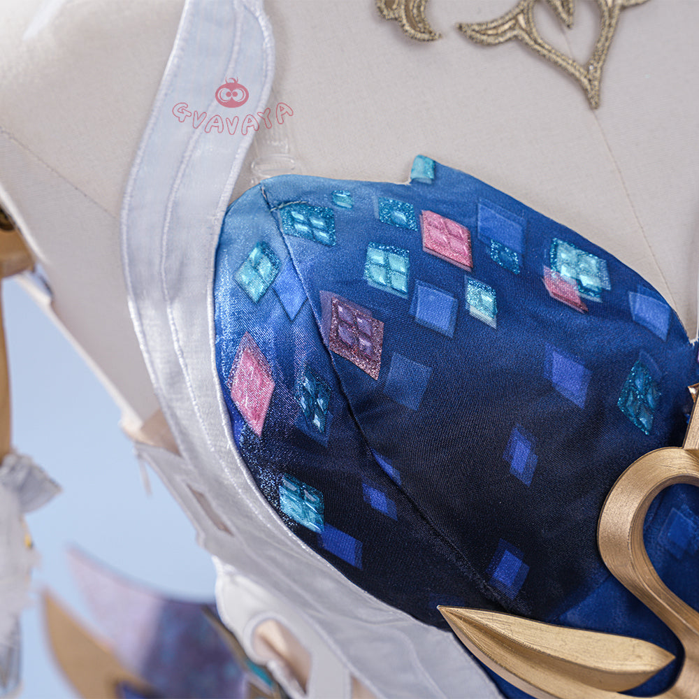 Gvavaya Game Cosplay Genshin Cosplay Genshin Odette Cosplay Costume