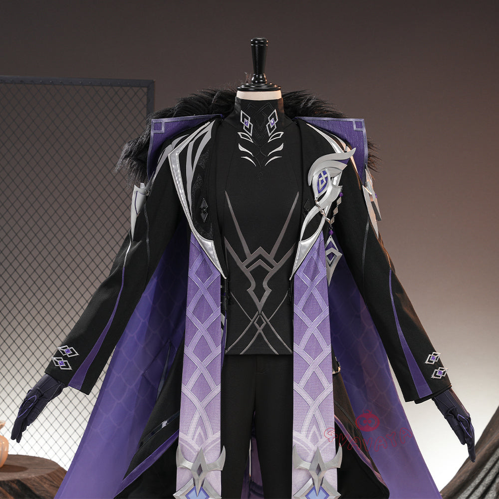 Gvavaya Game Cosplay Genshin Cosplay Regrator Pantalone Cosplay Costume
