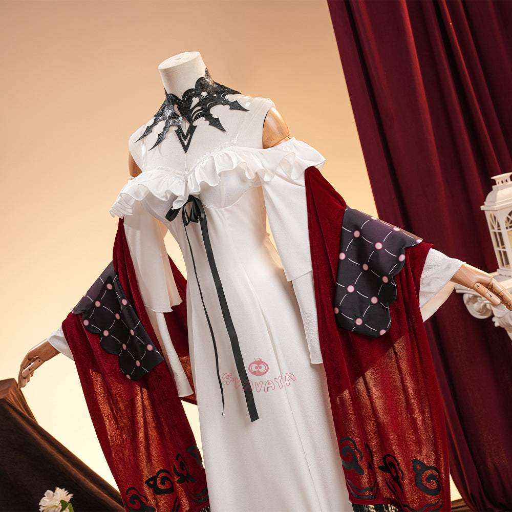 Gvavaya Game Cosplay Genshin Cosplay La Signora Pajama Cosplay Costume
