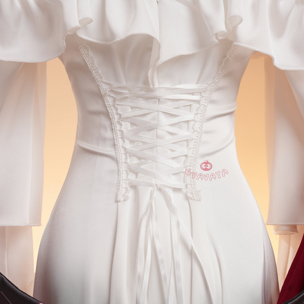 Gvavaya Game Cosplay Genshin Cosplay La Signora Pajama Cosplay Costume