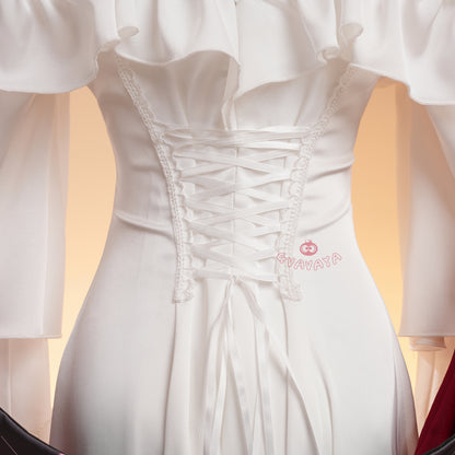 Gvavaya Game Cosplay Genshin Cosplay La Signora Pajama Cosplay Costume
