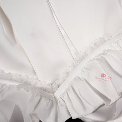 Gvavaya Game Cosplay Genshin Cosplay La Signora Pajama Cosplay Costume