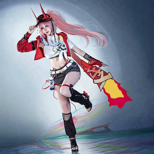 Gvavaya Game Cosplay Honkai: Star Rail Cosplay Rappa Cosplay Costume A