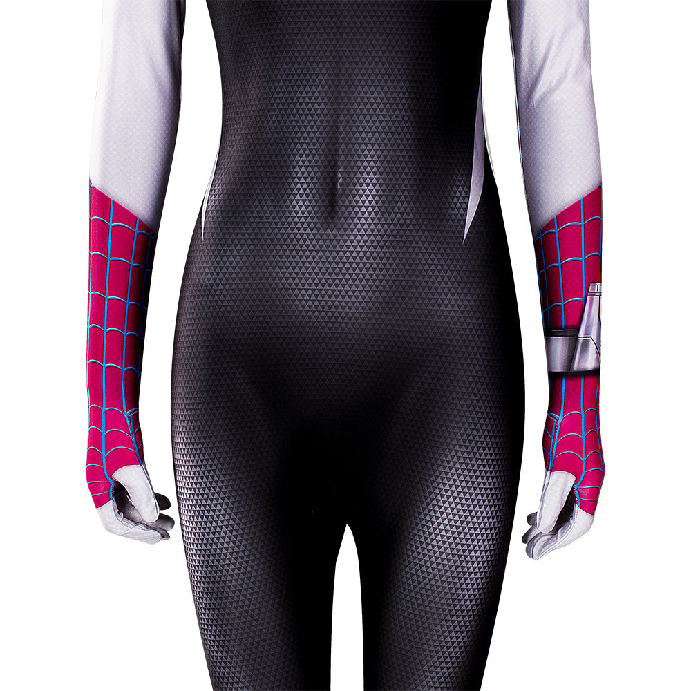 Gvavaya Film Cosplay Across the Spider-Verse Cosplay Gwen Stacy Jumpsuit Costume