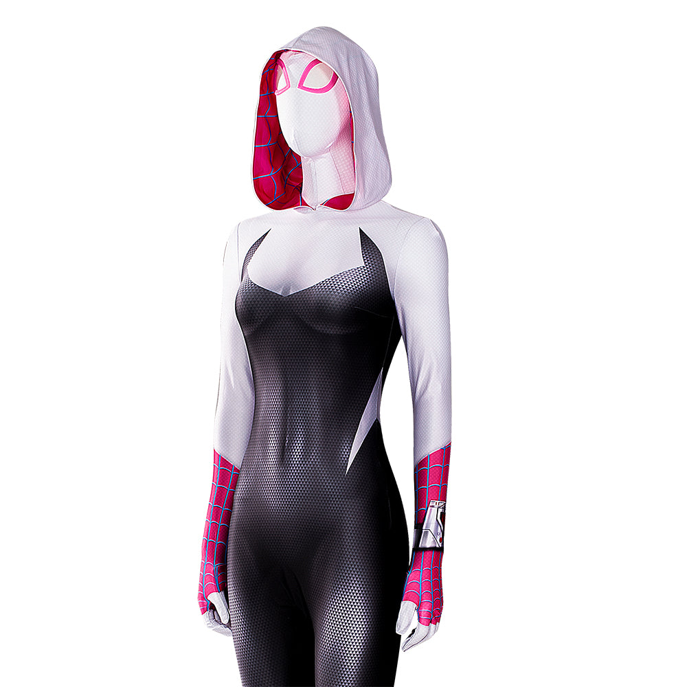 Gvavaya Film Cosplay Across the Spider-Verse Cosplay Gwen Stacy Jumpsuit Costume