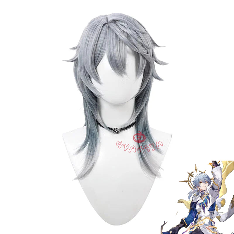 Gvavaya Game Cosplay Honkai Star Rail Cosplay Sunday Cosplay Wig 70cm Long Hair