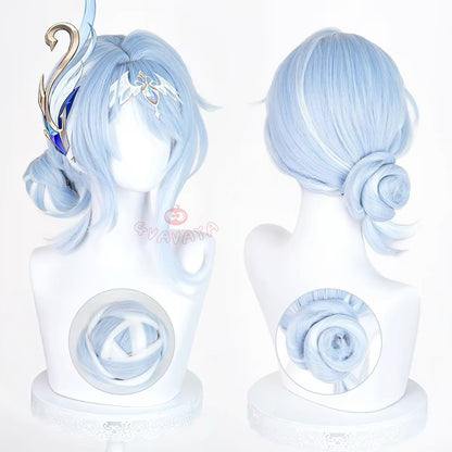 Gvavaya Game Cosplay Genshin Cosplay Odette Cosplay Wig