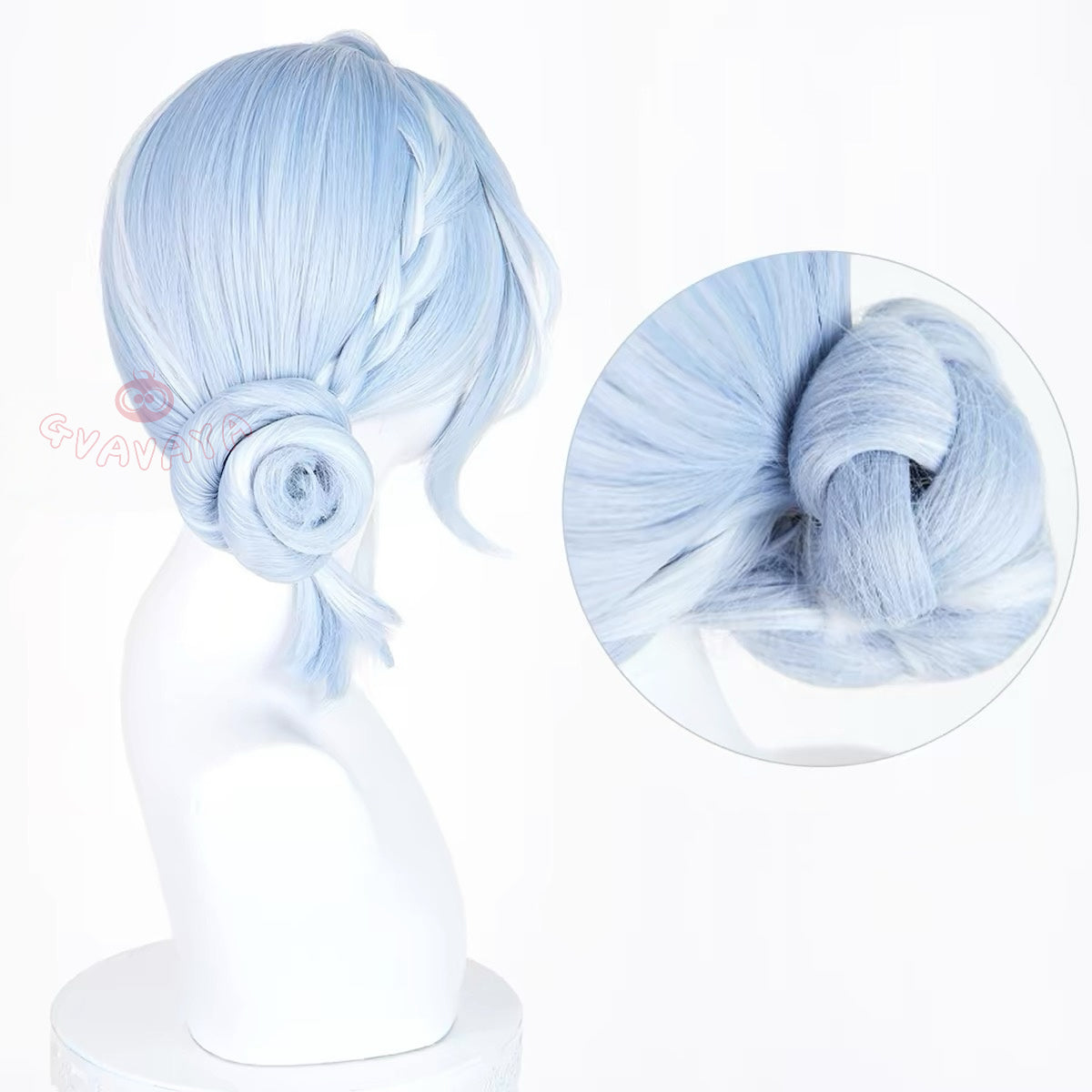 Gvavaya Game Cosplay Genshin Cosplay Odette Cosplay Wig