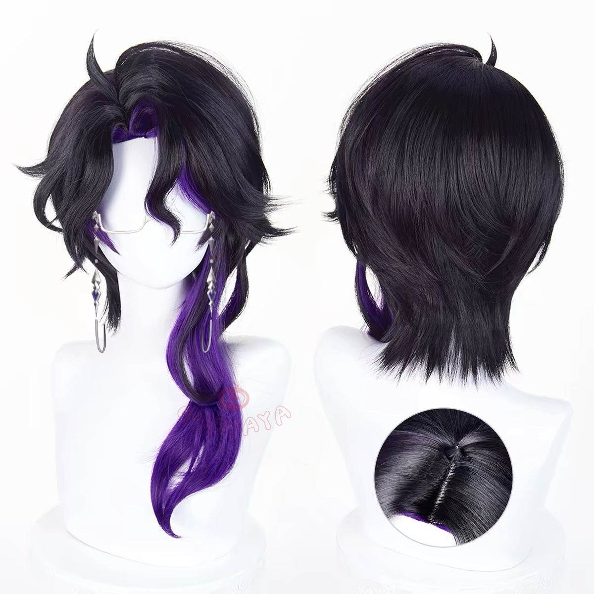 Gvavaya Game Cosplay Genshin Cosplay Pantalone Cosplay Wig