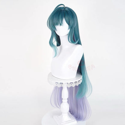 Gvavaya Game Cosplay Genshin Cosplay Vodyanitsa Cosplay Wig
