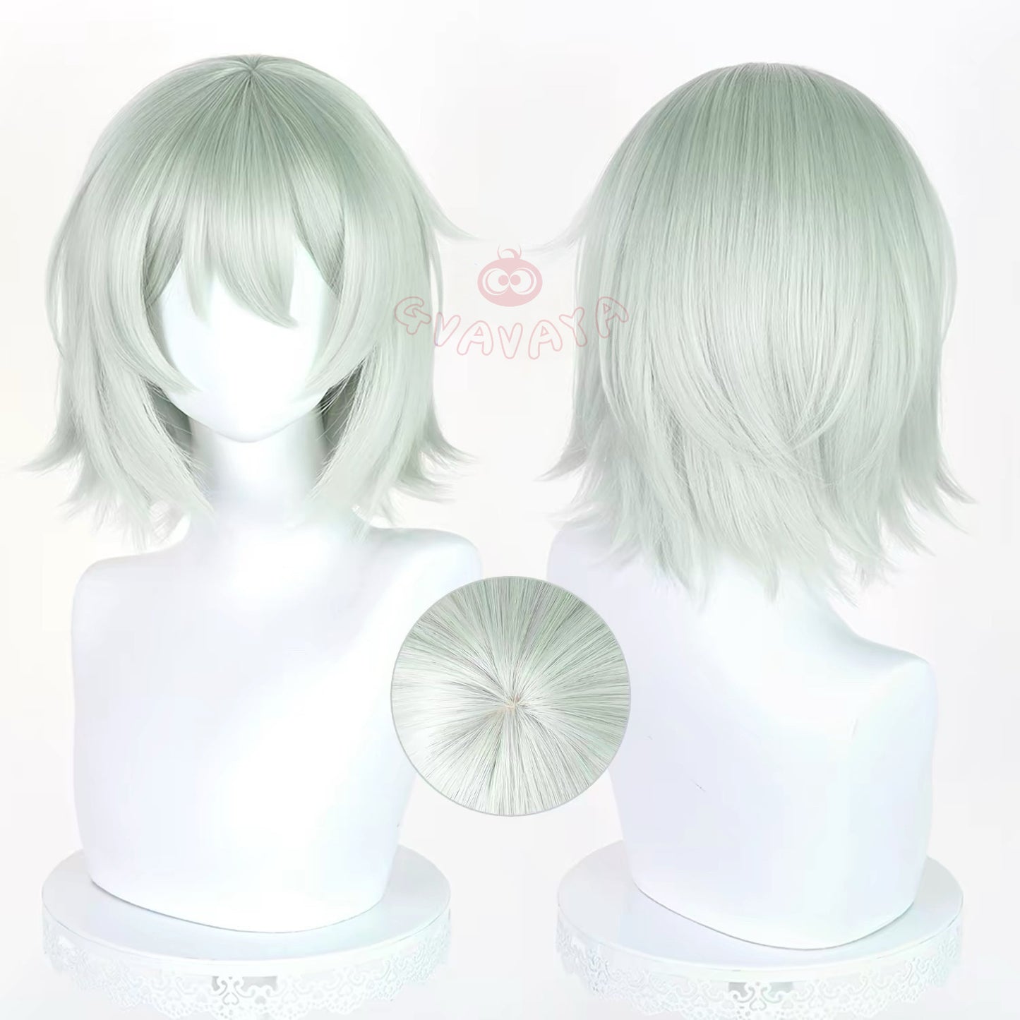 Gvavaya Anime Cosplay Smoker Cat Yaniko Sato Cosplay Wig