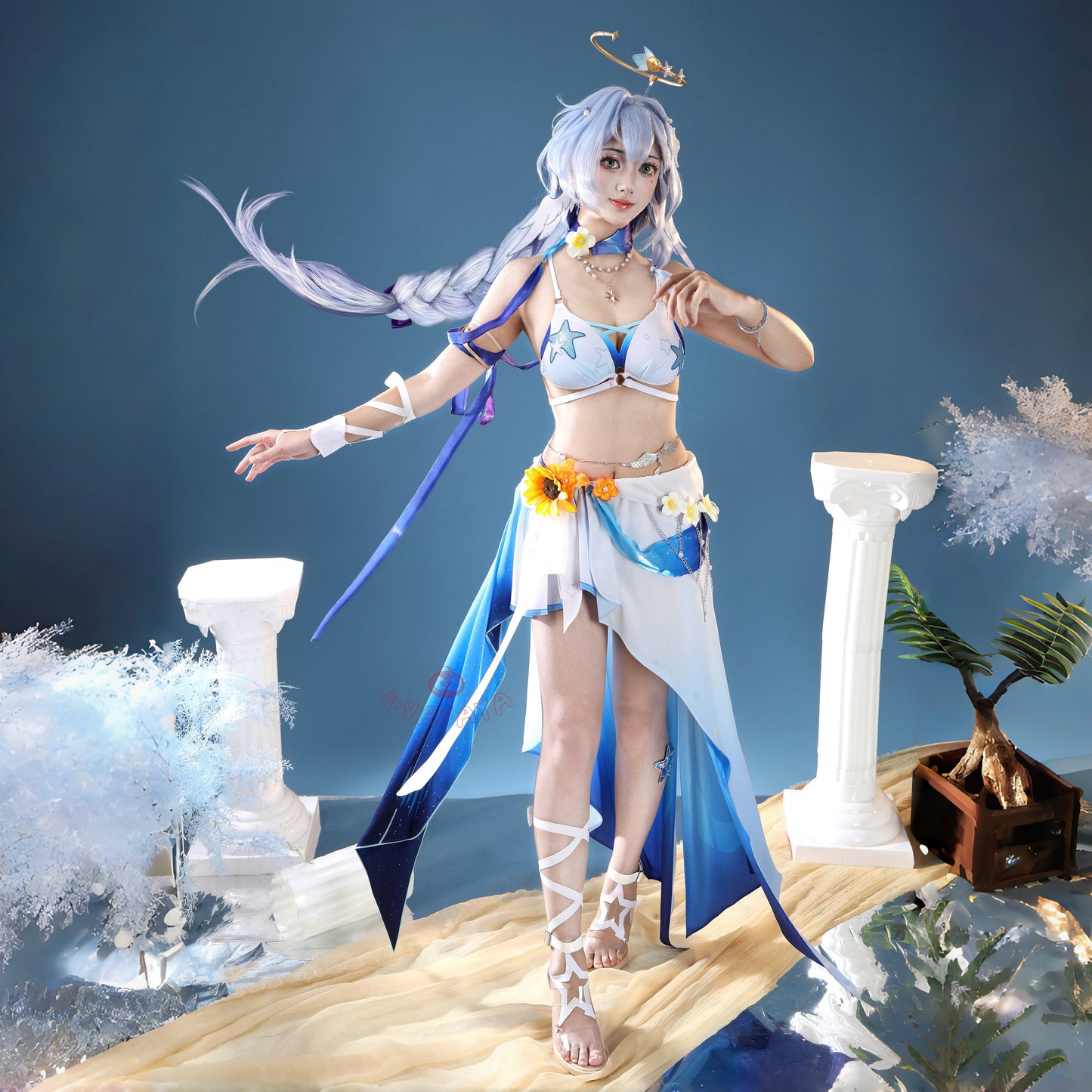 Gvavaya Game Cosplay HSR Robin Summeretto Cosplay Costume
