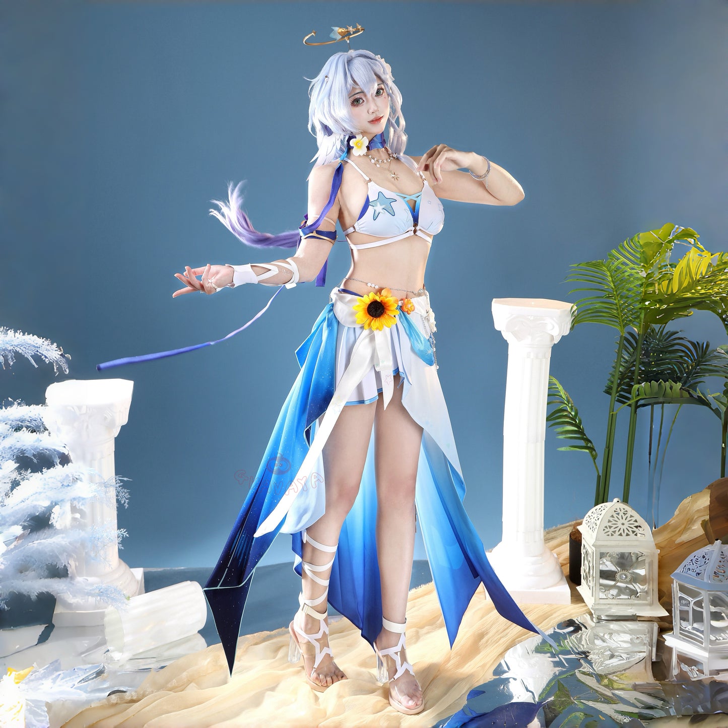 Gvavaya Game Cosplay HSR Robin Summeretto Cosplay Costume