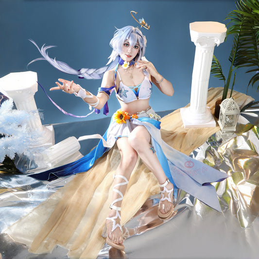 Gvavaya Game Cosplay HSR Robin Summeretto Cosplay Costume