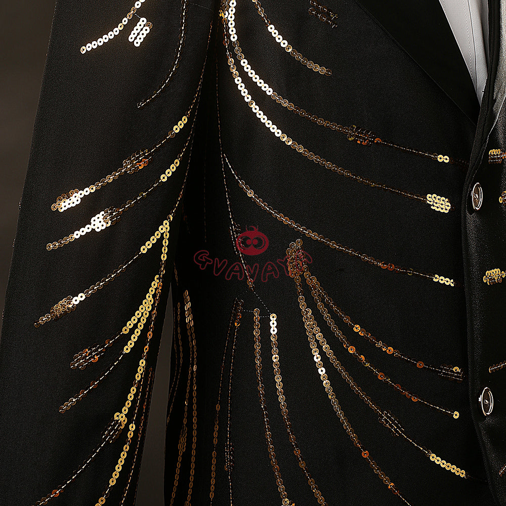 Gvavaya Anime Cosplay Manager Boby Cosplay Bobby Golden Jacket Cosplay Costume