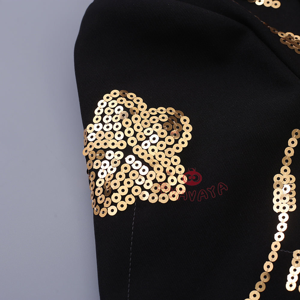 Gvavaya Anime Cosplay Manager Boby Cosplay Bobby Golden Jacket Cosplay Costume