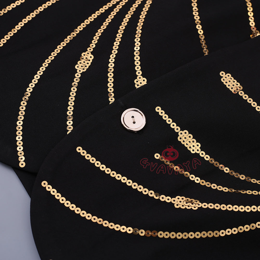 Gvavaya Anime Cosplay Manager Boby Cosplay Bobby Golden Jacket Cosplay Costume