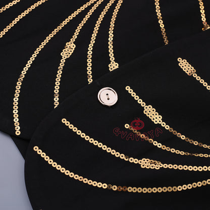 Gvavaya Anime Cosplay Manager Boby Cosplay Bobby Golden Jacket Cosplay Costume