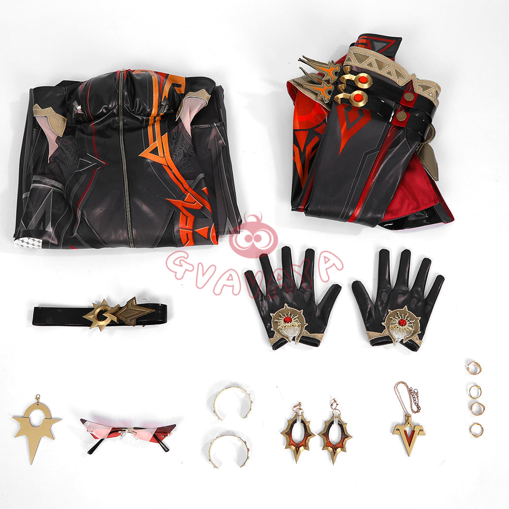 Gvavaya Game Cosplay Genshin Impact Cosplay Pyro Archon Mavuika Cosplay Costume Mavuika Cosplay