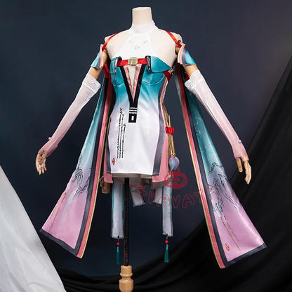 Gvavaya Game Cosplay Wuthering Waves Cosplay Zhezhi Cosplay Costume