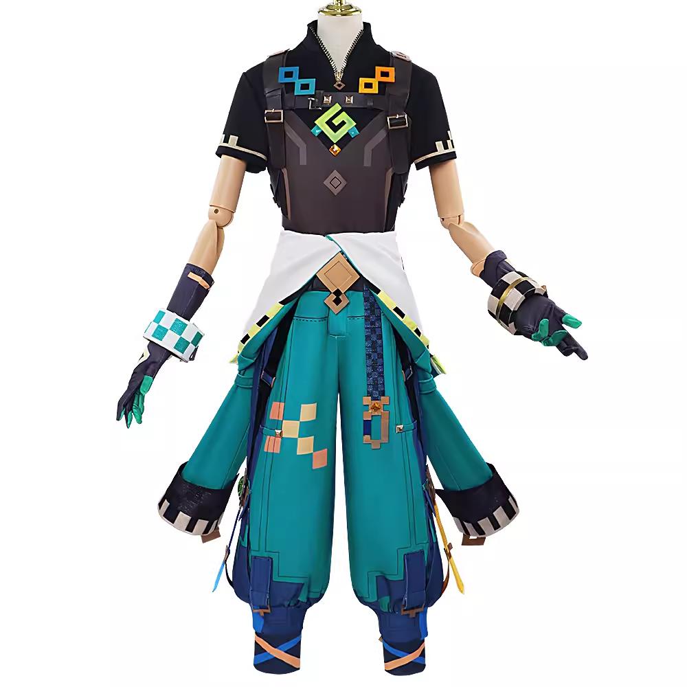 Gvavaya Game Cosplay Genshin Impact Cosplay Kinich Cosplay Costume