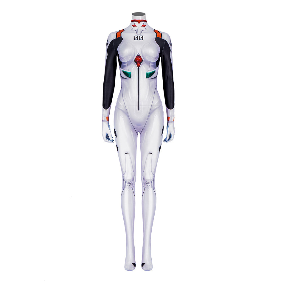 Gvavaya Anime Cosplay Reii Cosplay Costume Rei Tight-fitting Costume