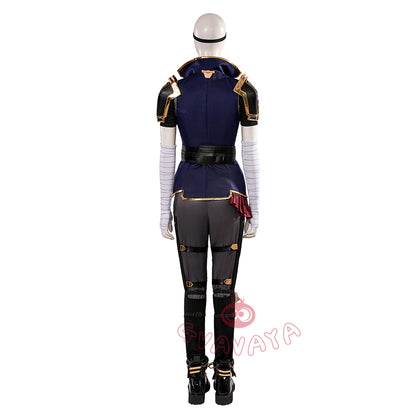 Gvavaya Anime Cosplay League of Legends Arcane Season2 Cosplay Vi Piltover Enforcer Uniform Cosplay Costume