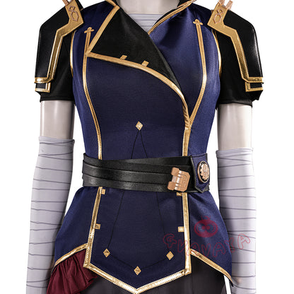 Gvavaya Anime Cosplay League of Legends Arcane Season2 Cosplay Vi Piltover Enforcer Uniform Cosplay Costume