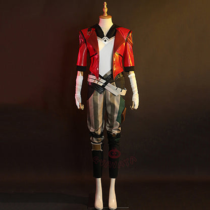 Gvavaya Game Cosplay LOL Arcanne Vi Cosplay Costume
