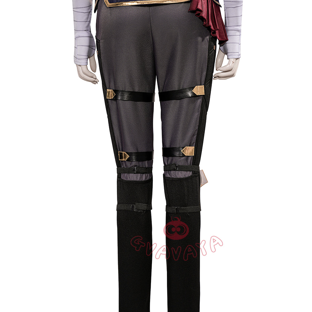 Gvavaya Anime Cosplay League of Legends Arcane Season2 Cosplay Vi Piltover Enforcer Uniform Cosplay Costume