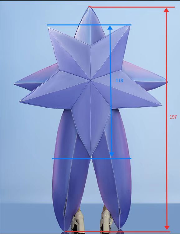 Gvavaya Game Cosplay PK LEGENDS Z-A Cosplay Costume Mega Star Mie Cosplay