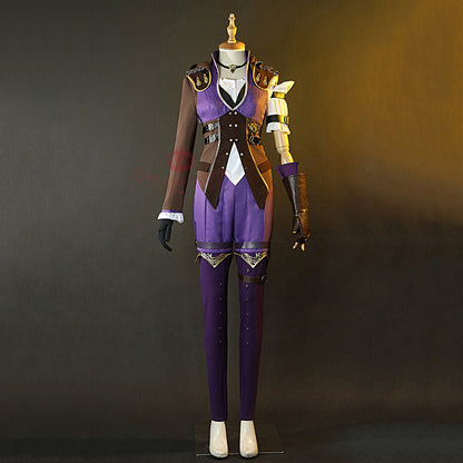 Gvavaya Anime Cosplay LOL Arcanne Caitlyn Cosplay Costume