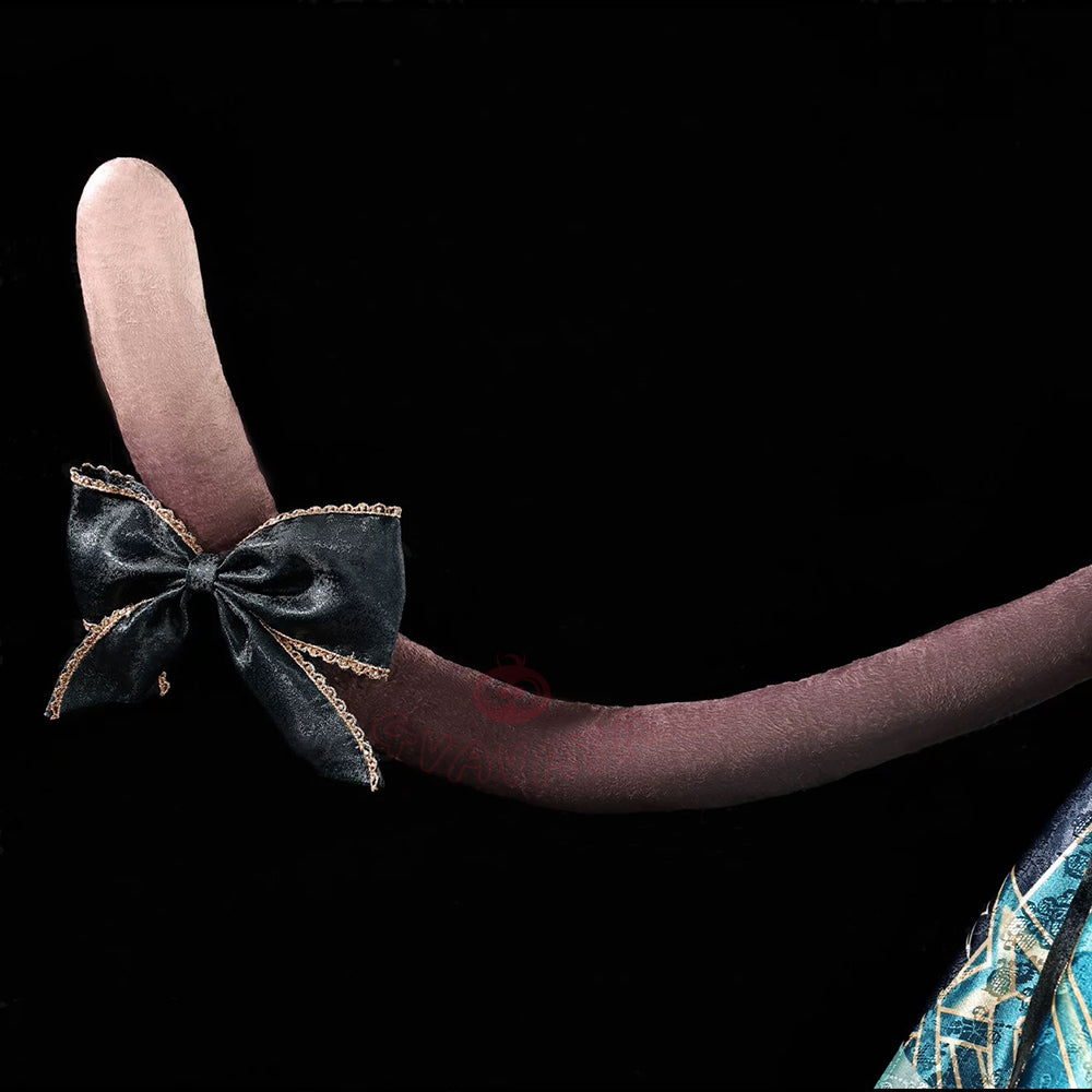 Gvavaya Game Cosplay Genshin Impact Coffe Collab Cosplay Costume lynette Cosplay