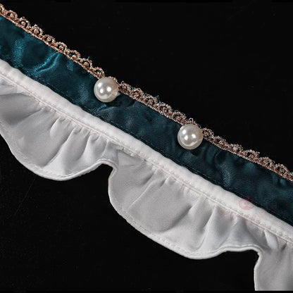 Gvavaya Game Cosplay Genshin Impact Coffe Collab Cosplay Costume lynette Cosplay