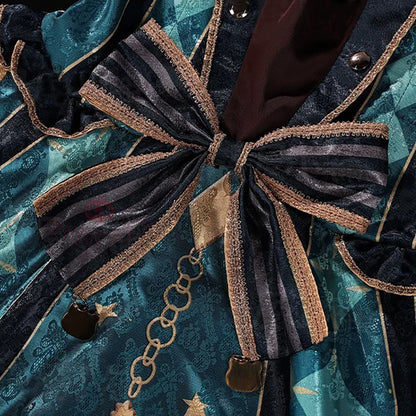 Gvavaya Game Cosplay Genshin Impact Coffe Collab Cosplay Costume lynette Cosplay