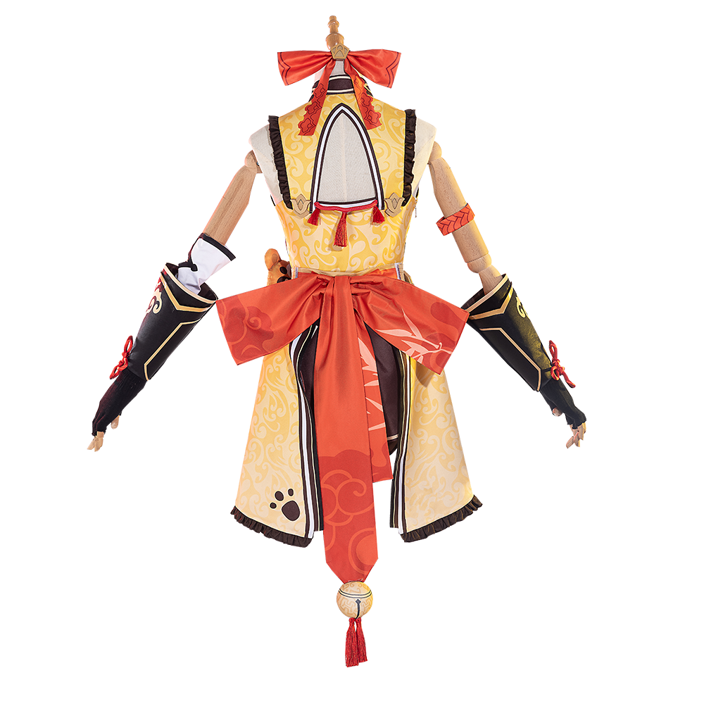 Gvavaya Game Cosplay Genshin Impact Xiangling Cosplay Costume