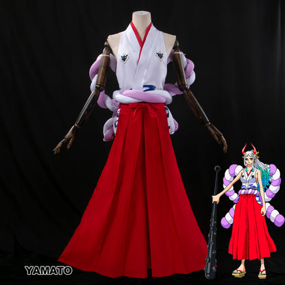 [Ready to Ship] Gvavaya Anime Cosplay ONE PIECE Yamato Cosplay Costume  Yamato Cosplay Skirt Suit