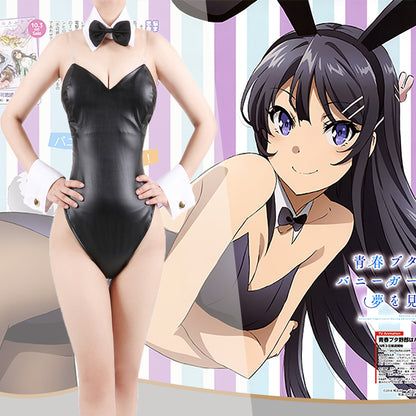 Gvavaya Anime Cosplay Rascal Does Not Dream of Bunny Girl Senpai Series Sakurajima Mai Bunny Girl Cosplay