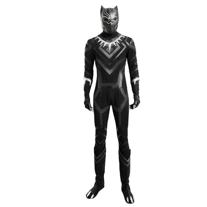 Gvavaya Live-action Derivative Cosplay Black Panther King of Wakanda T'Challa  Cosplay Costume T'Challa Cosplay