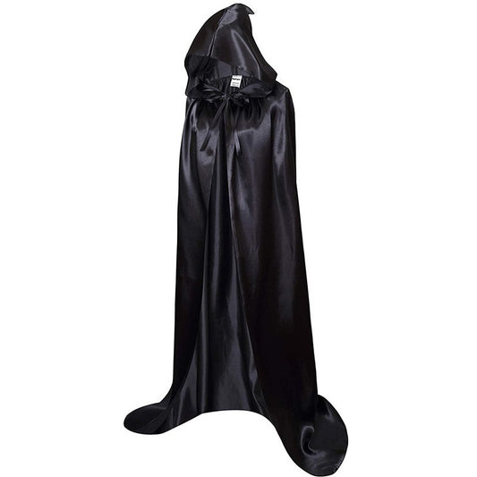 <transcy>Gvavaya Halloween Wizard Reaper Cloak Capa de Halloween Demon Vampire Capa con capucha Disfraz de Cosplay</transcy>