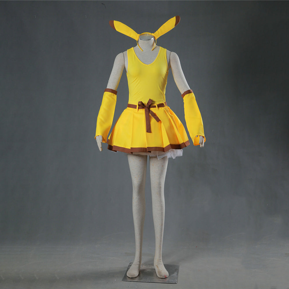 Ready To Ship] Gvavaya Anime Cosplay Pokémon Pikachu Cosplay Costume