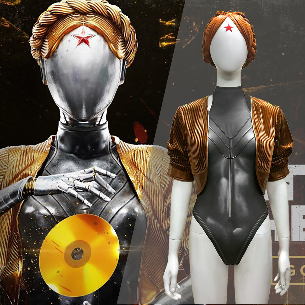 Gvavaya Game Cosplay Atomic Heart The Twins Left and Right Cosplay Costume The Ballet Robot Cosplay