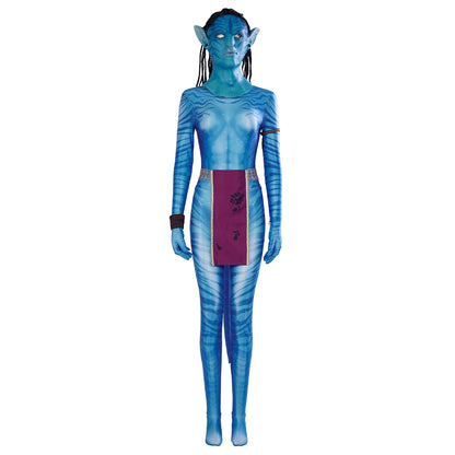 Gvavaya Movie Cosplay Avatar2 The Way of Water Neytiri Cosplay Costume Neytiri Cosplay Jumpsuit