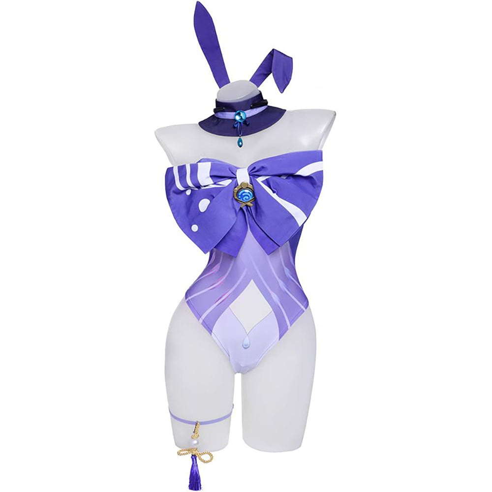 Gvavaya Game Cosplay Genshin Impact Kokomi Fanart Bunny Girl Cosplay Costume