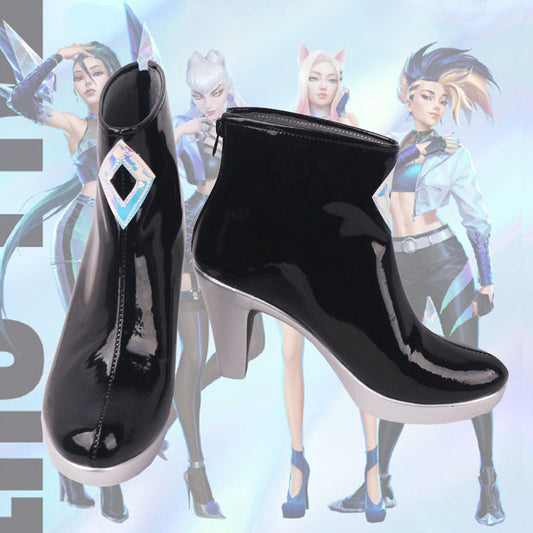 Gvavaya Cosplay LOL League of Legends KDA All Out S10 Finals Kaisa Cosplay Shoes